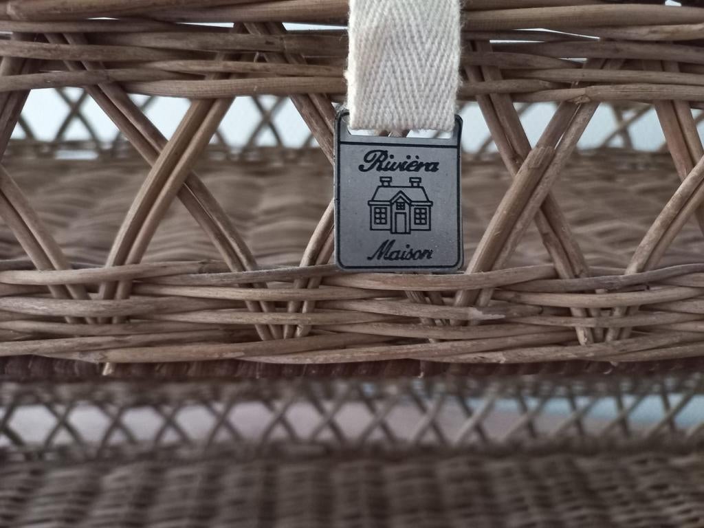 Rivièra Maison Etagère, Ophalen of Verzenden, Zo goed als nieuw, Rond, Hout