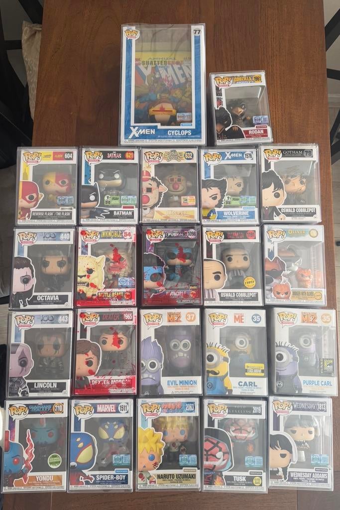 Zeldzame Vaulted Funko Pop Collectie - Diverse Figuren, Verzamelen, Poppetjes en Figuurtjes, Ophalen of Verzenden, Nieuw