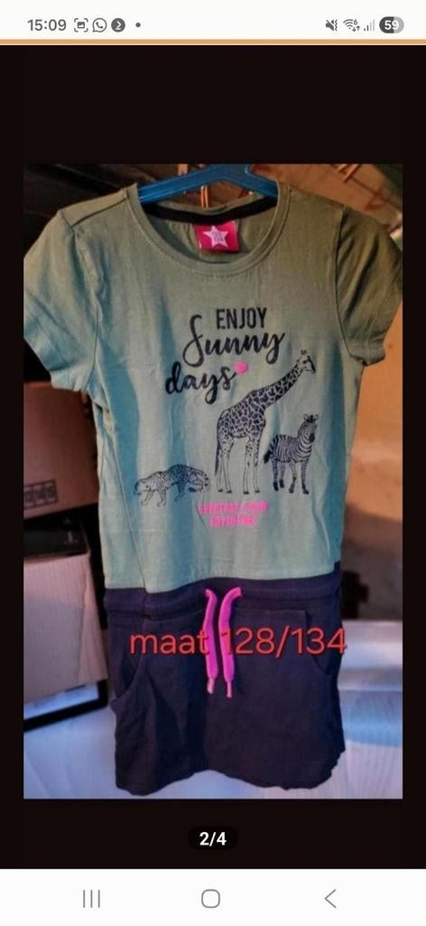 Diverse jurken in maten 128/ 134/ 140 €5 p/ st., Kinderen en Baby's, Kinderkleding | Maat 128, Ophalen of Verzenden, Meisje, Jurk of Rok