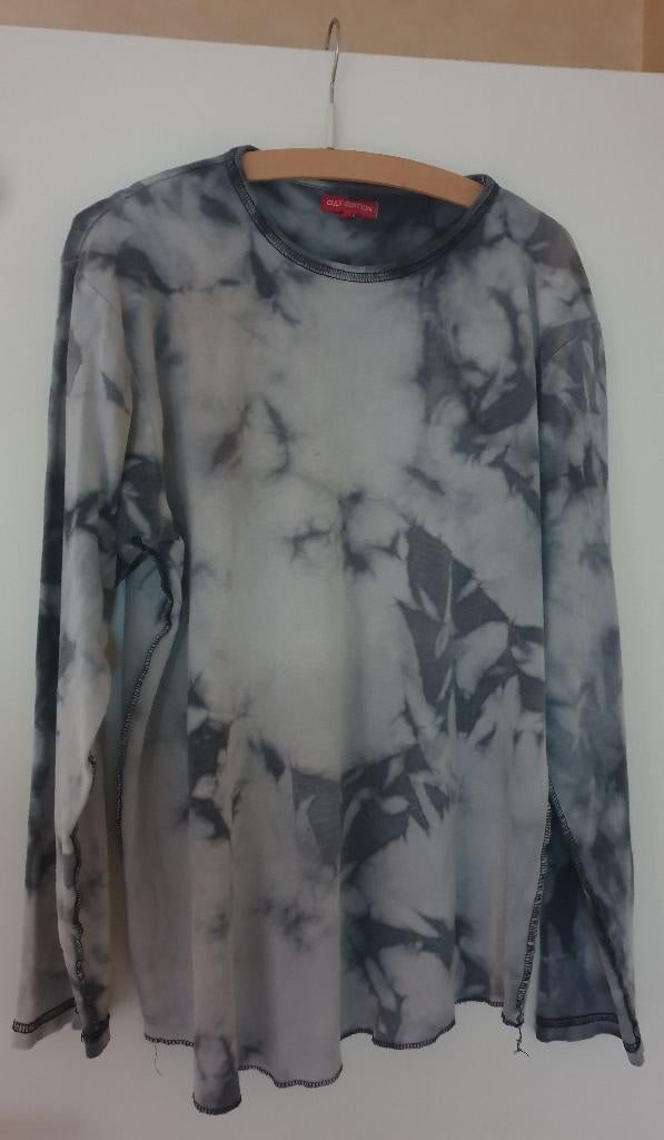 longsleeve/tshirt lange mouw met batik patroon maat XL, Verzenden, Gedragen, Maat 56/58 (XL)