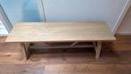 Houten bankje, Huis en Inrichting, Tafels | Sidetables, Ophalen, 100 tot 150 cm, Zo goed als nieuw, 25 tot 50 cm