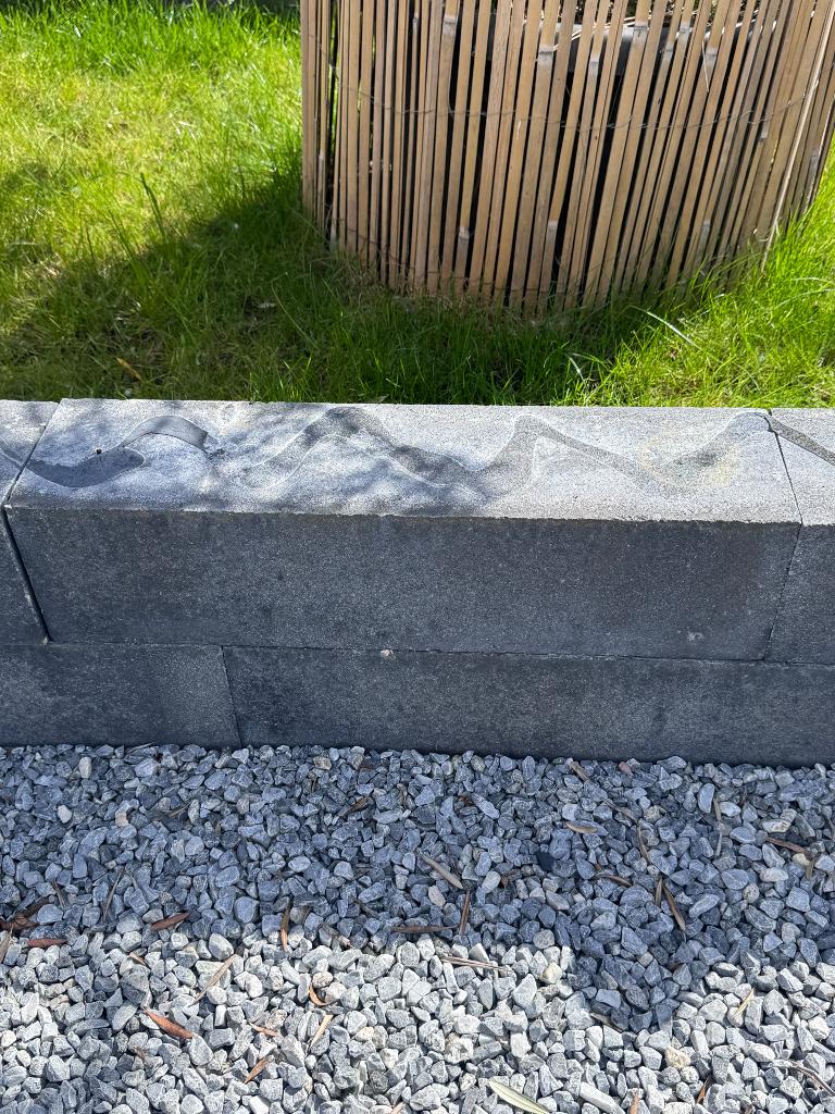 GRATIS Betonnen muur stenen, Ophalen, Gebruikt, Beton