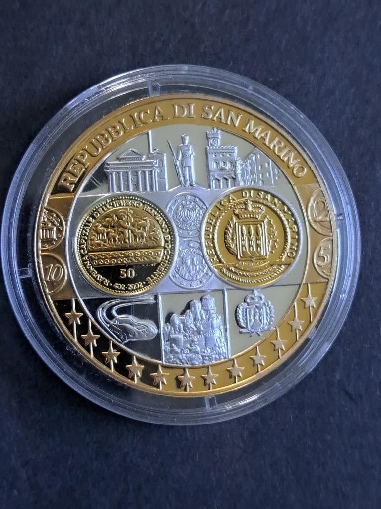 Europa 20 gram 999 Monaco, Ophalen of Verzenden, Zilver