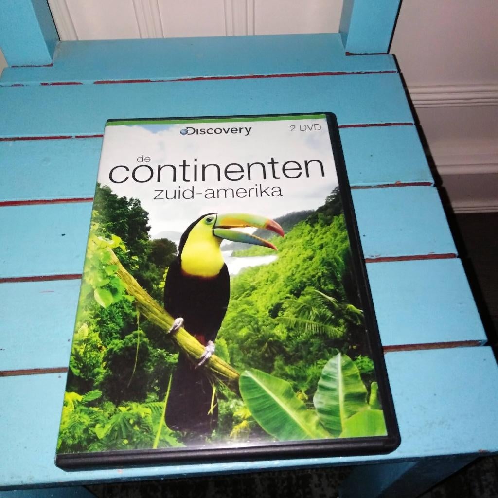 De Continenten - Zuid-Amerika l Discovery 2 dvd's, Cd's en Dvd's, Alle leeftijden, Ophalen, Gebruikt, Natuur