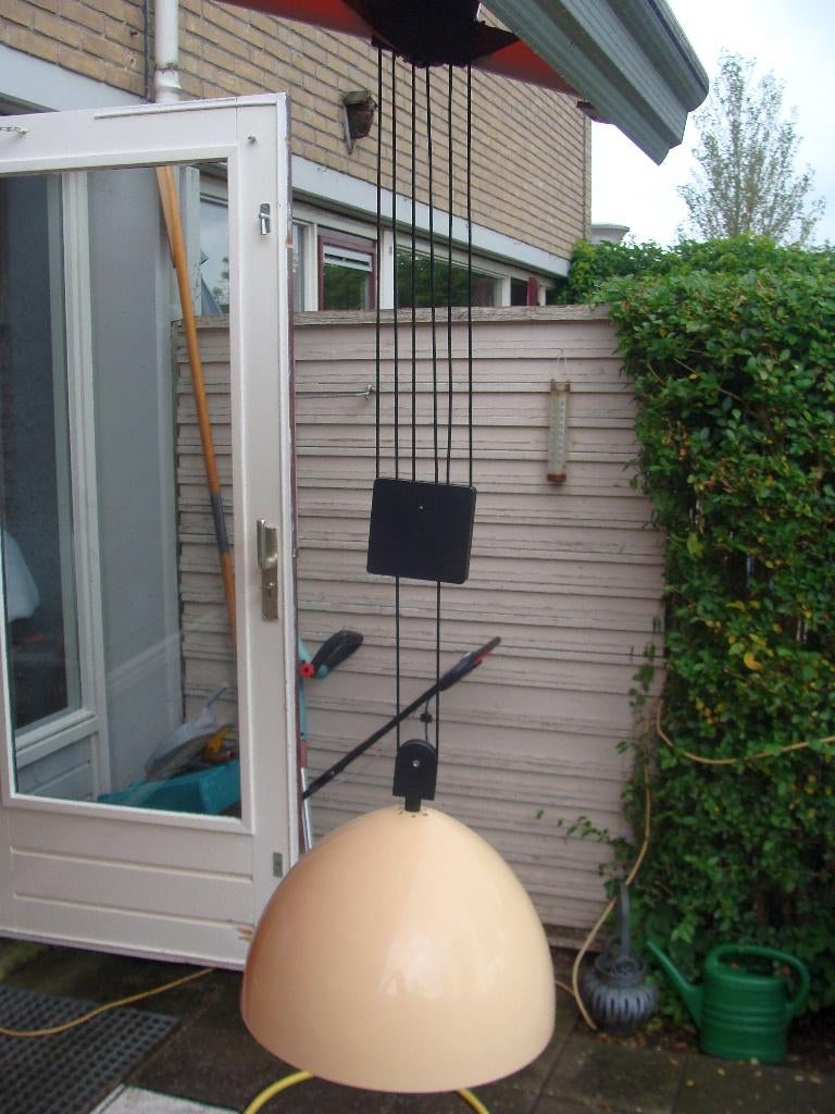 Martinelli Hanglamp, Ophalen of Verzenden, Gebruikt, Metaal, 75 cm of meer