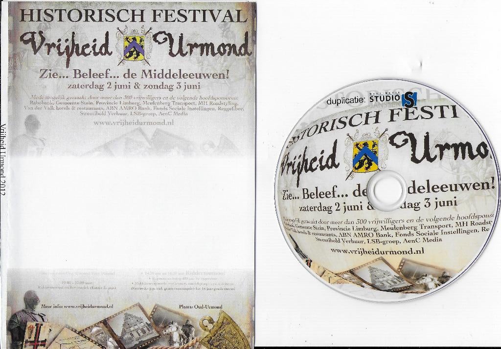 Dvd 231 historisch festival vrijheid urmond, Alle leeftijden, Ophalen of Verzenden, Zo goed als nieuw