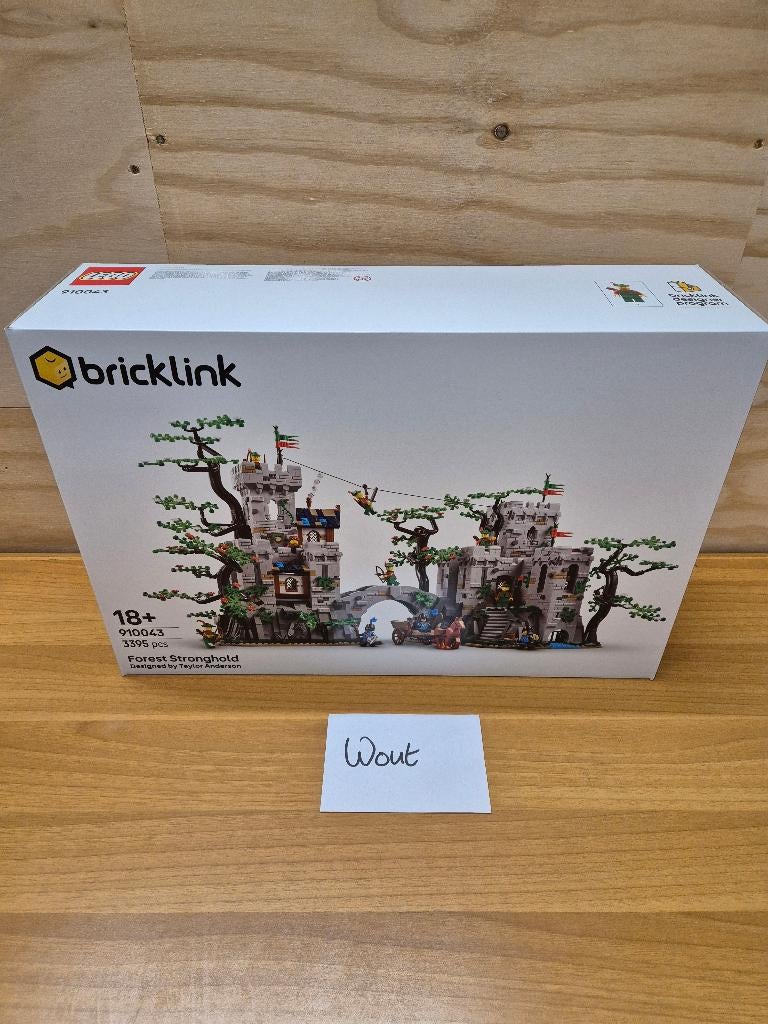 Lego Bricklink 910043 ‘Forest Stronghold’ (NIEUW!), Kinderen en Baby's, Speelgoed | Duplo en Lego, Ophalen of Verzenden, Nieuw