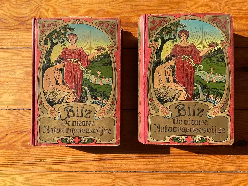 De nieuwe natuurgeneeswijze” – Bilz– gezondheidsboeken 1905, Verzenden, Gelezen, Gezondheid en Conditie