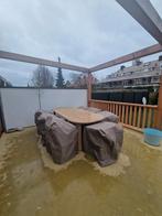 Tuinstoelhoezen 7x tuinset hoes stoelen raffles, Ophalen of Verzenden, Minder dan 5 meter