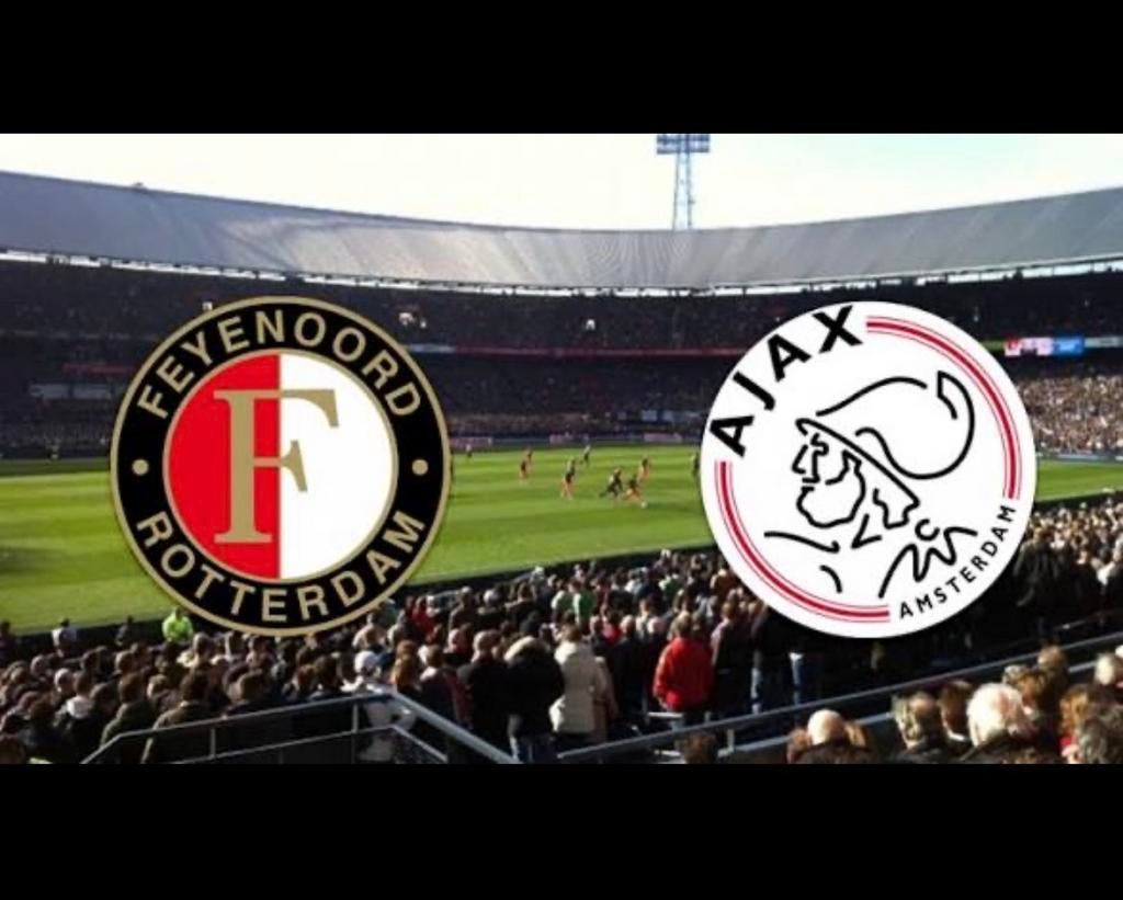 Feyenoord - Ajax 1 ticket groene zijde vak G, Tickets en Kaartjes, Eén persoon