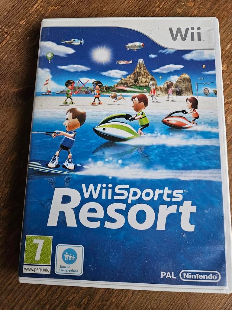 Wii sports resort, Spelcomputers en Games, Games | Nintendo Wii, Ophalen of Verzenden, Zo goed als nieuw, 3 spelers of meer, Sport
