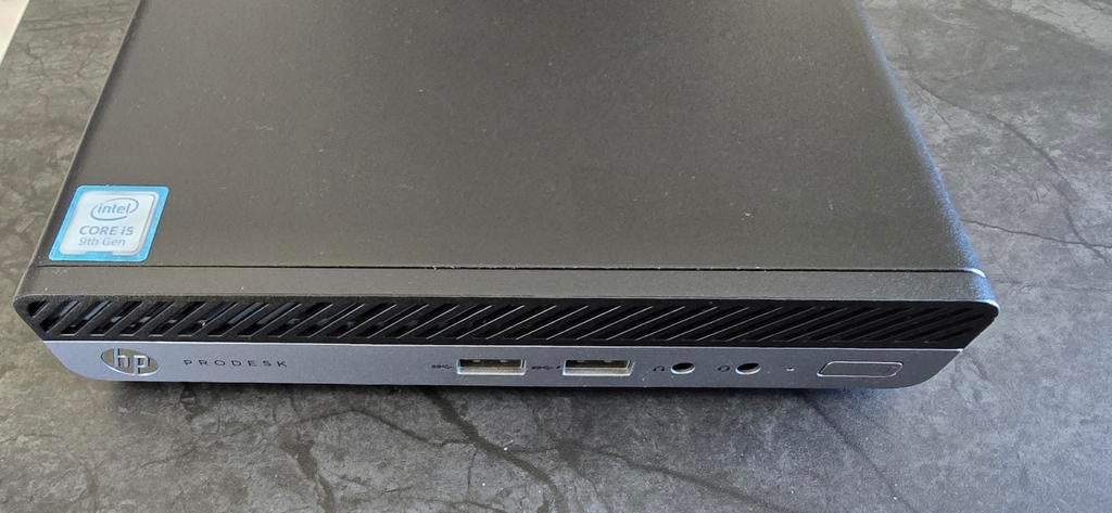 Hp Prodesk 400 G5 mini met HDMI, Ophalen of Verzenden, Zo goed als nieuw