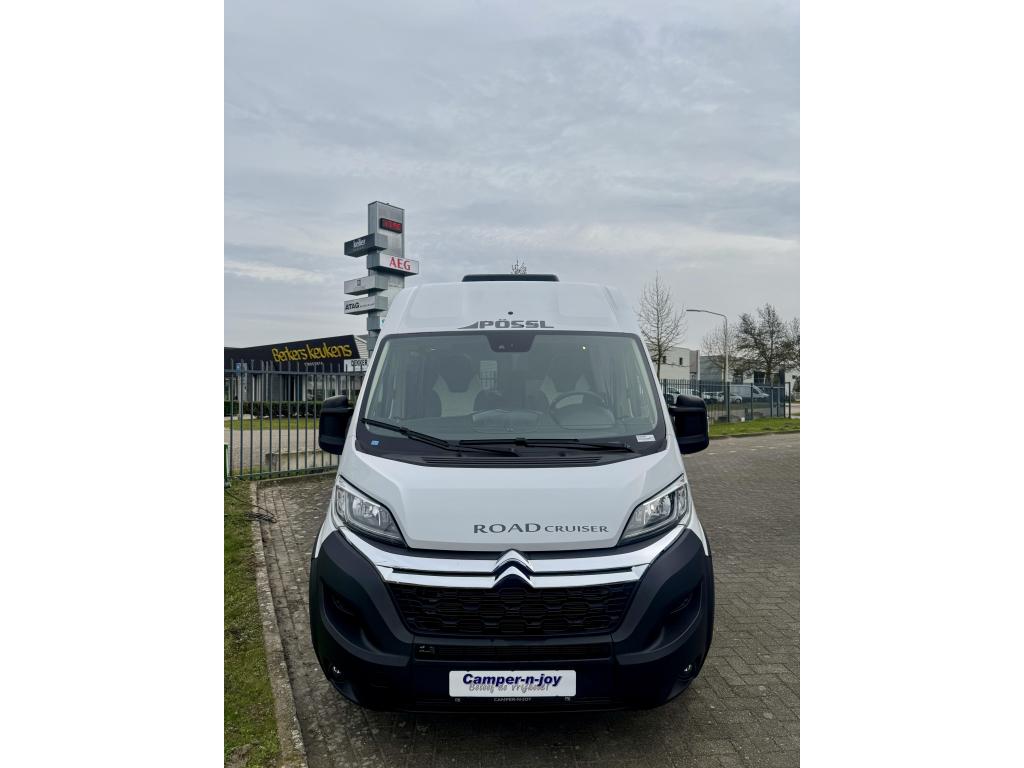 Pössl Roadcruiser, Caravans en Kamperen, Campers, Buscamper of Camperbus, Ringverwarming, Dakluik, Koelkast