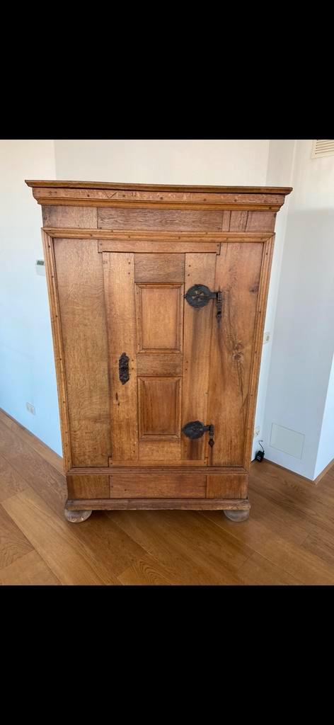 Antieke Eiken Spinde broodkast wandmeubel antiek kast, Antiek en Kunst, Antiek | Meubels | Kasten, Ophalen