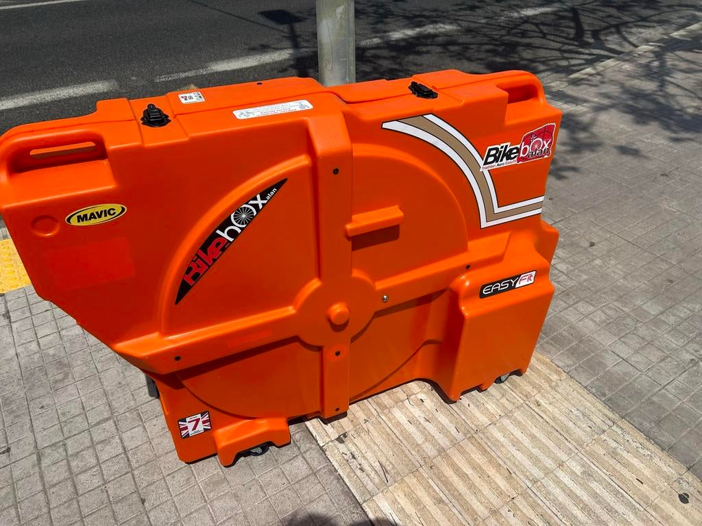 Te huur, for rent, hard shell, Bike box Alan harde koffer, Ophalen, Zo goed als nieuw