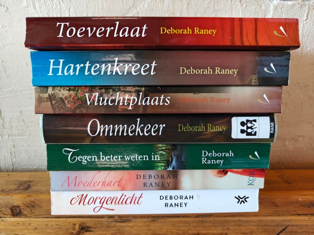 7 Boeken van Deborah Raney., Boeken, Ophalen of Verzenden