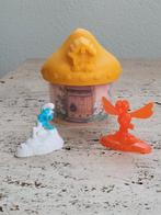 Smurfen Smurfs huisje libelle Happy Meal McDonald's 2017, Verzamelen, Smurfen, Ophalen of Verzenden, Gebruikt, Klungelsmurf, Huisje of Attribuut