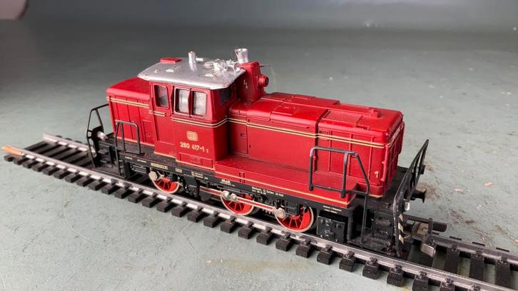 MARKLIN ho Dieselloc DB BR 260 417-1, Hobby en Vrije tijd, Modeltreinen | H0, Zo goed als nieuw, Locomotief, Wisselstroom, Märklin