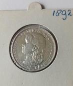 eén gulden munt, Postzegels en Munten, Munten | Nederland, 1 gulden, Zilver, Ophalen of Verzenden, Koningin Wilhelmina