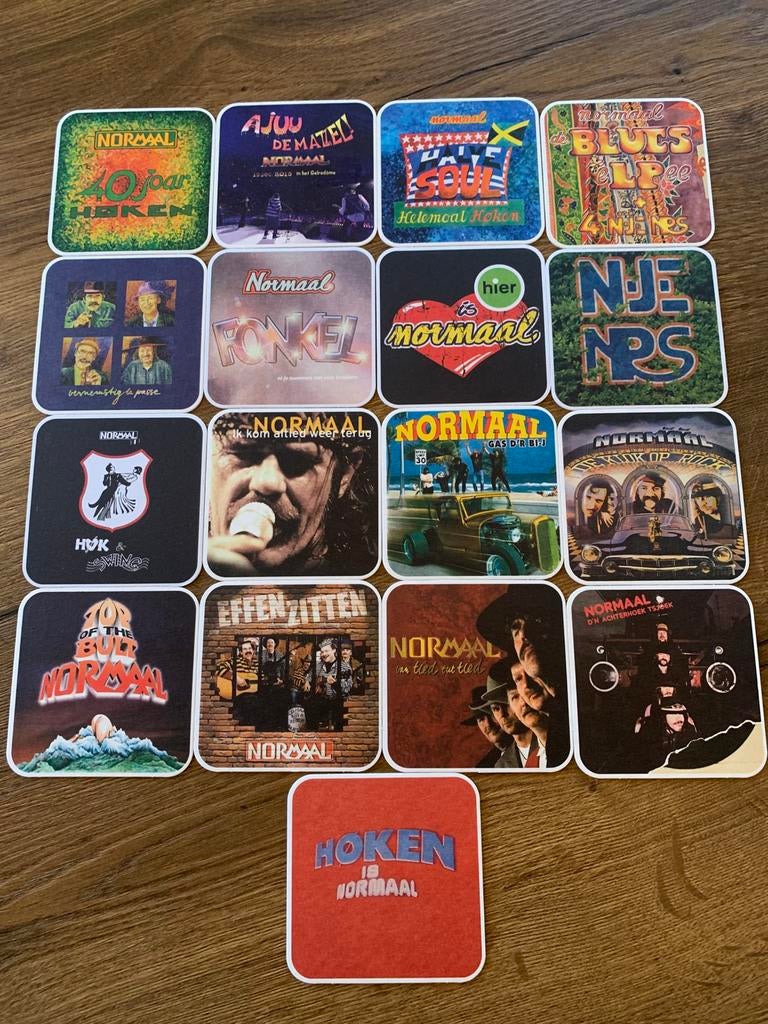 Bierviltjes Normaal, Verzamelen, Muziek, Artiesten en Beroemdheden, Ophalen of Verzenden, Nieuw, Foto of Kaart