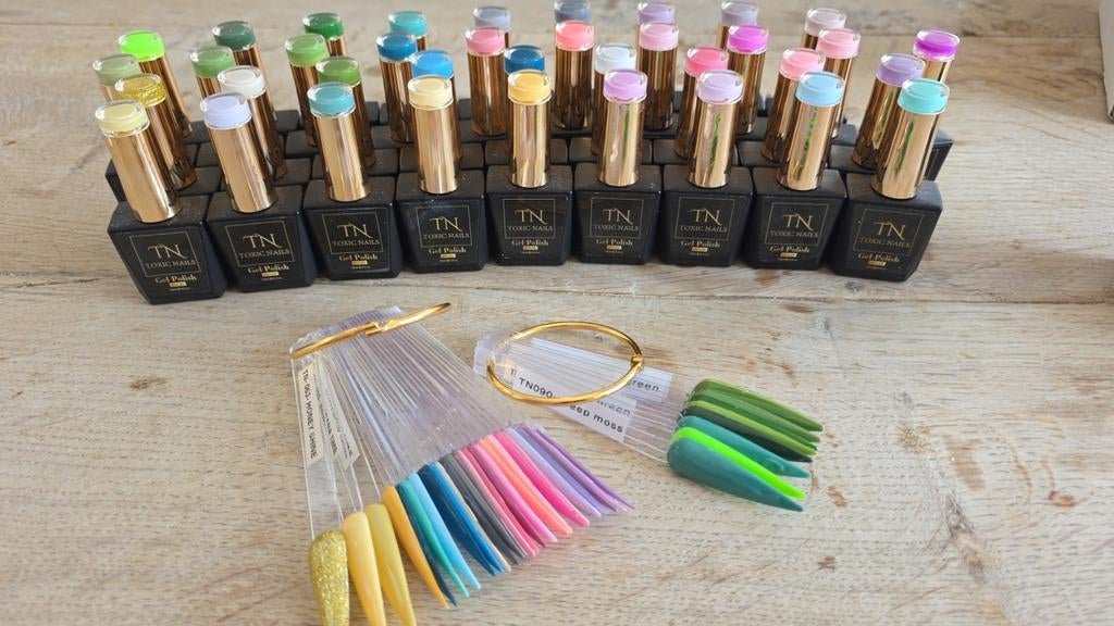 Gellak nagellak set, Sieraden, Tassen en Uiterlijk, Uiterlijk | Cosmetica en Make-up, Ophalen of Verzenden