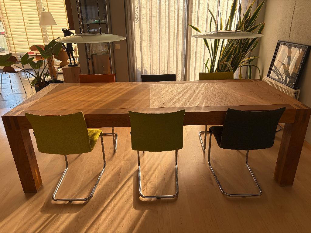 linteloo, VNU, tafel, Huis en Inrichting, Tafels | Bijzettafels, Ophalen, Zo goed als nieuw, 75 cm of meer, Modern