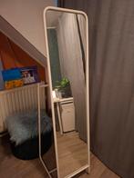 Stijlvolle staande passpiegel - Wit frame, Ophalen, Minder dan 50 cm, Zo goed als nieuw, 150 tot 200 cm