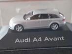 1:87 Audi A4 Avant zilvergrijs Herpa € 8,50, Verzenden, Zo goed als nieuw, Auto, Herpa