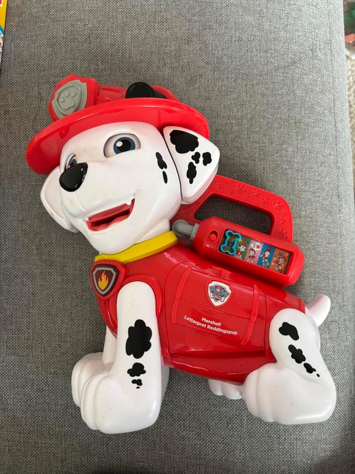Vtech paw patrol Marshall letterpret, Kinderen en Baby's, Speelgoed | Vtech, Gebruikt, Ophalen of Verzenden