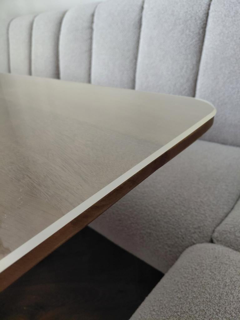 Tafelzeil transparant 4 mm dik 200x100 cm, Ophalen, Nieuw, Rechthoek, Binnen