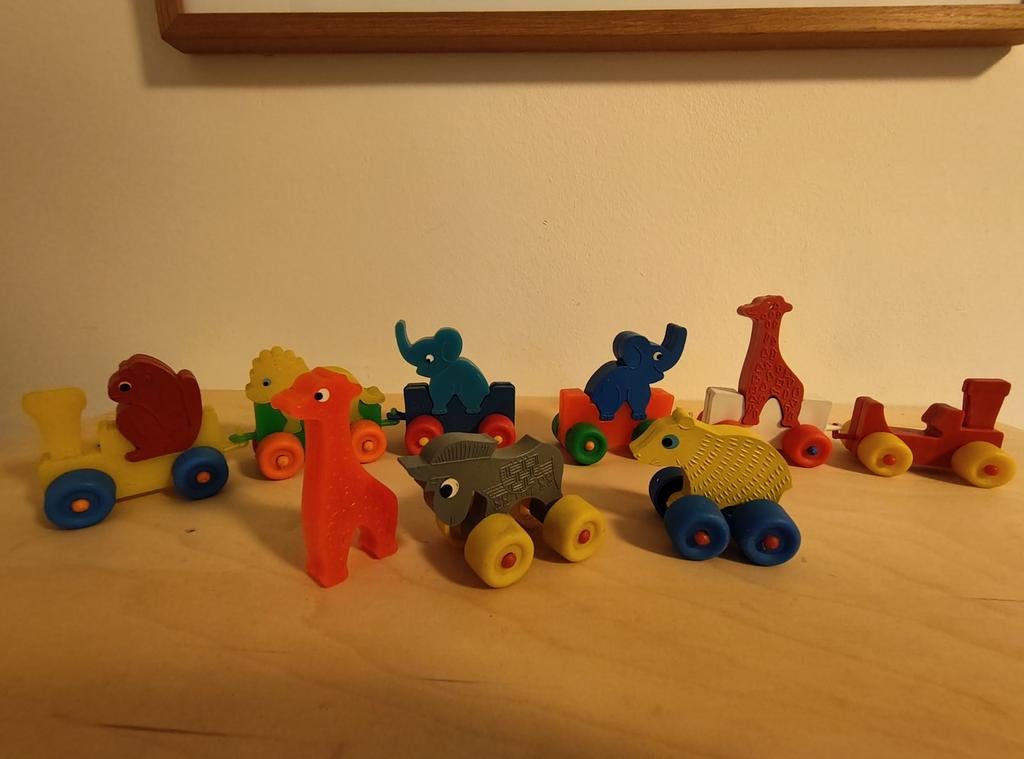 Vintage Spindler vinyl speelgoed, Ophalen of Verzenden, Zo goed als nieuw