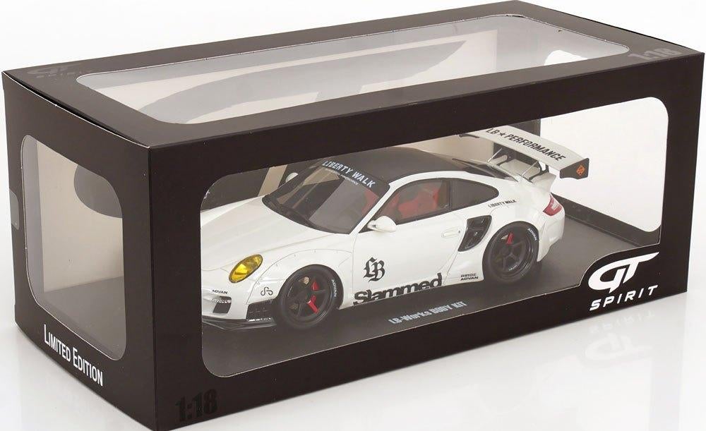 GT Spirit 1:18 Porsche 911 997 - LB Works Turbo white 2024, Hobby en Vrije tijd, Modelauto's | 1:18, Overige merken, -, Nieuw
