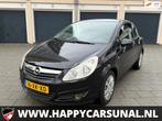 Opel Corsa 1.4-16V Enjoy, APK , AIRCO, Voorwielaandrijving, Stof, Gebruikt, Zwart