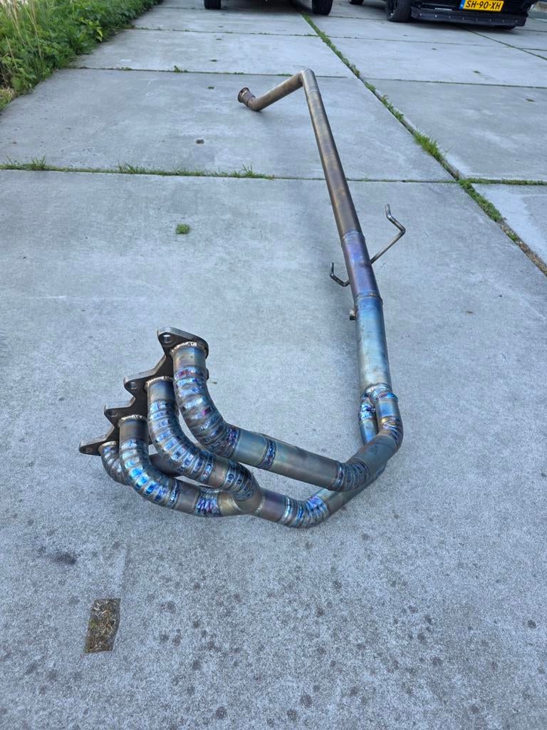 Toyota starlet P9 4efe 5efe titanium uitlaat, Auto diversen, Tuning en Styling, Ophalen