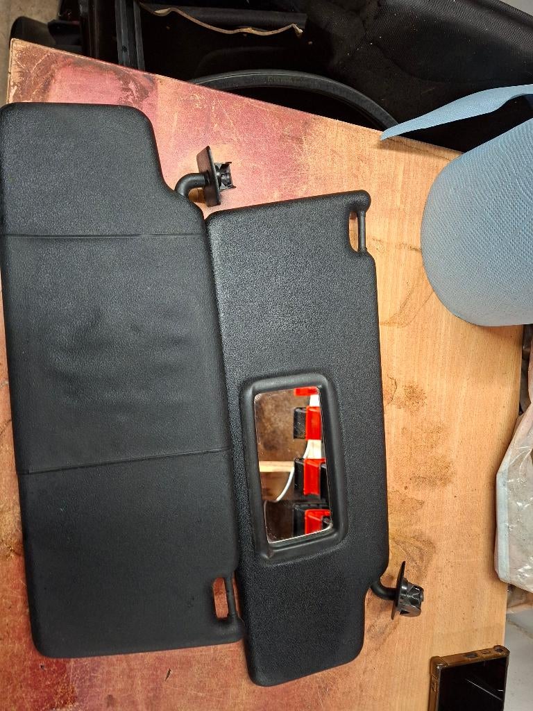 Golf mk3 Zwarte zonneklepjes, Auto-onderdelen, Interieur en Bekleding, Ophalen of Verzenden, Gebruikt, Volkswagen