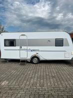 Knaus Sport, Airco, mover, voortent! Compleet!, Caravans en Kamperen, Rondzit, Frans bed, Bedrijf, Schokbreker