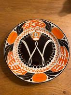 Sierbord inhuldiging koningin wilhelmina 1898, Ophalen of Verzenden, Gebruikt, Nederland, Servies