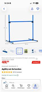 Agility set 4x horden (ook als hindernis hobby horse), Ophalen, Zo goed als nieuw