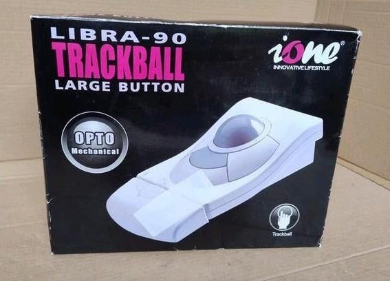 I-one Libra-90 Trackball USB - Opto Mechanisch nieuw in doos, Computers en Software, Muizen, Nieuw, Ophalen of Verzenden, I-one