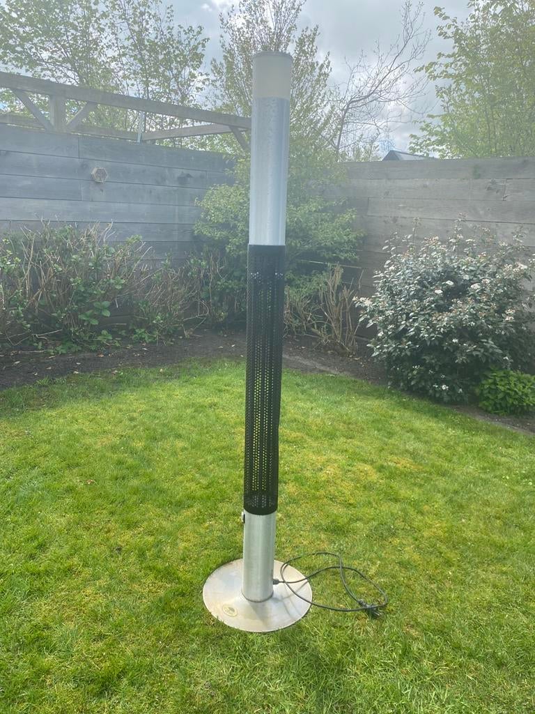 Terras verwarmer met licht, Tuin en Terras, Buitenverlichting, Ophalen, Overige materialen, Gebruikt, Overige typen