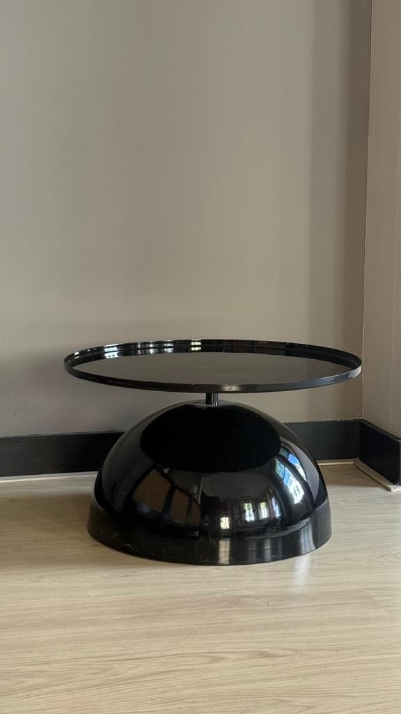 Ronde salontafel, Huis en Inrichting, Tafels | Salontafels, Ophalen, Gebruikt, 50 tot 100 cm, Rond