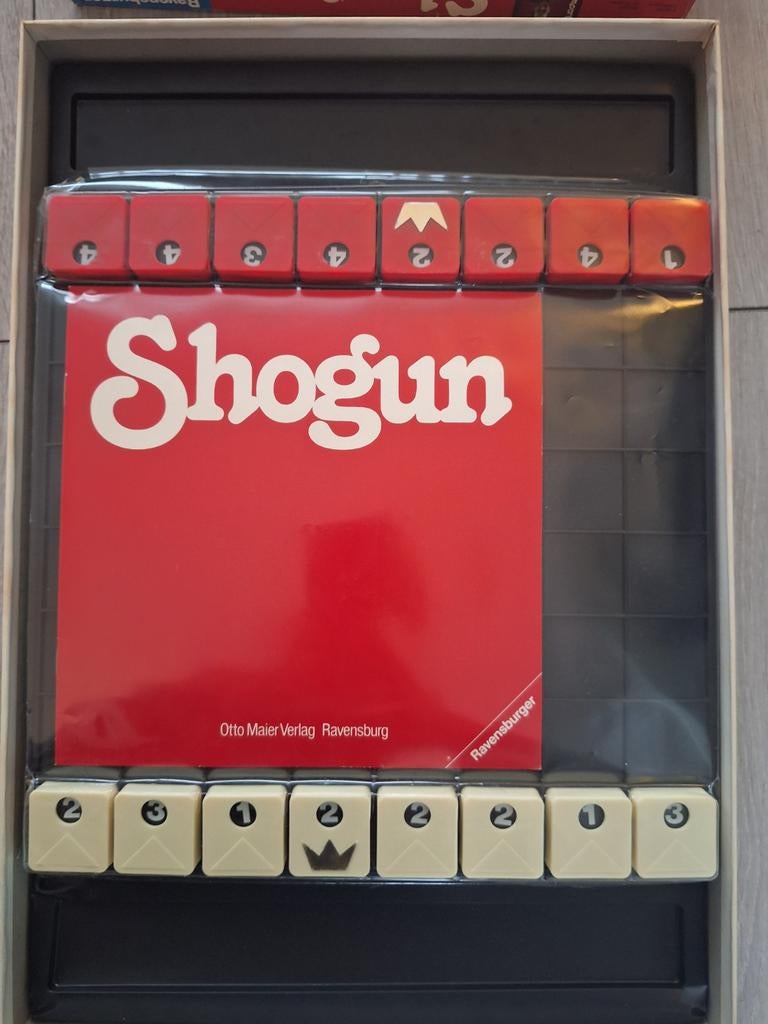 Het spel Shogun compleet en in goede staat, Gevondenengemaakt@gmail.com, Zo goed als nieuw, Ravensburger, Ravensburger