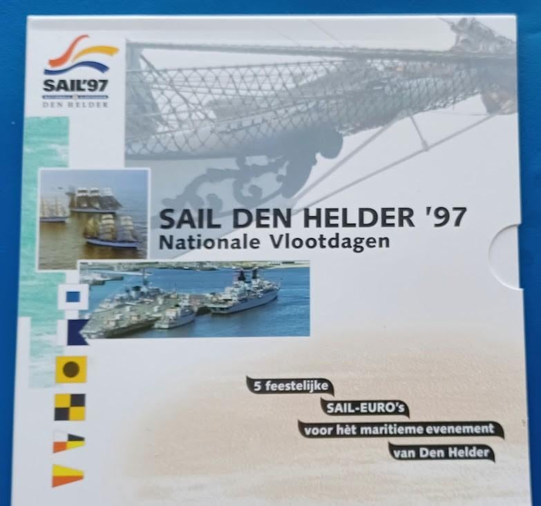 Muntset Sail Den Helder 1997 Nationale Vlootdagen, Verzenden, Overige materialen, Nederland