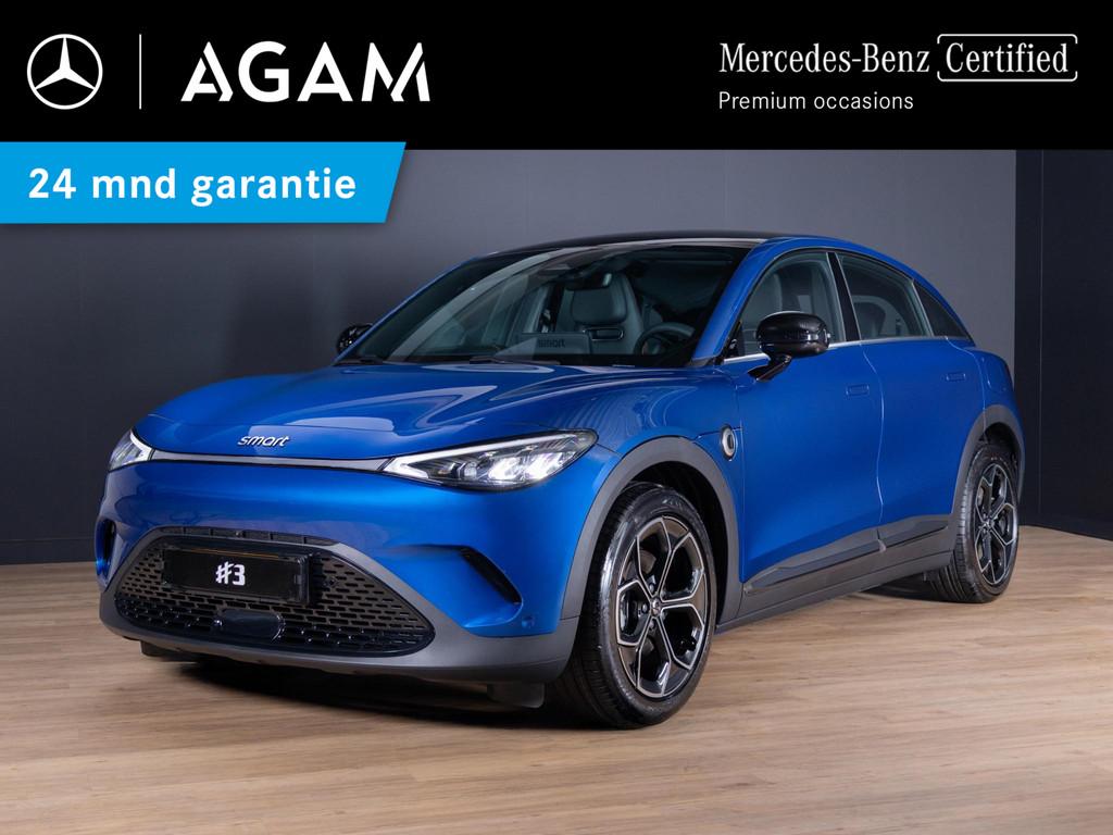 smart #3 Pro+ 66 kWh, Auto's, Smart, Automaat, Achterwielaandrijving, Gebruikt, Blauw