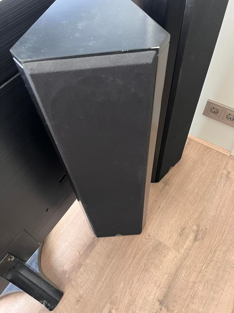 Luidsprekerset boxen, Ophalen, Zo goed als nieuw, Front, Rear of Stereo speakers, Overige merken