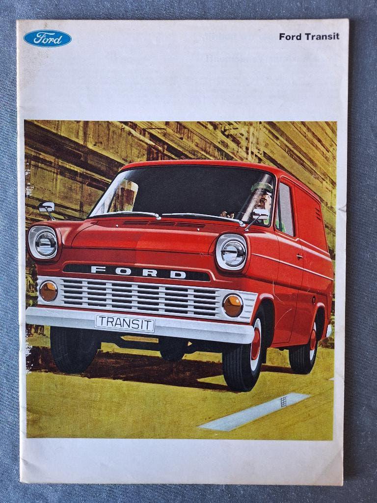 Brochure FORD TRANSIT - 1968 NL, Verzenden, Gelezen, Ford