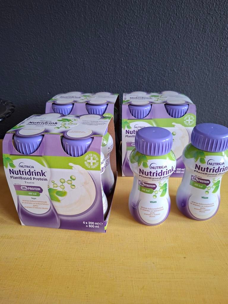 Nutridrink,  plantaardige voeding ananas/ kokos, Ophalen