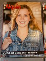 Alquin VMBO-GT examens - teksten schooljaar 2019/2020, Ophalen of Verzenden, Gelezen, VMBO