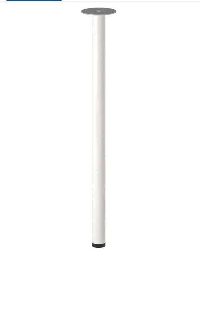 Adils bureau poten, 50 tot 100 cm, Rond, Nieuw, 50 tot 100 cm