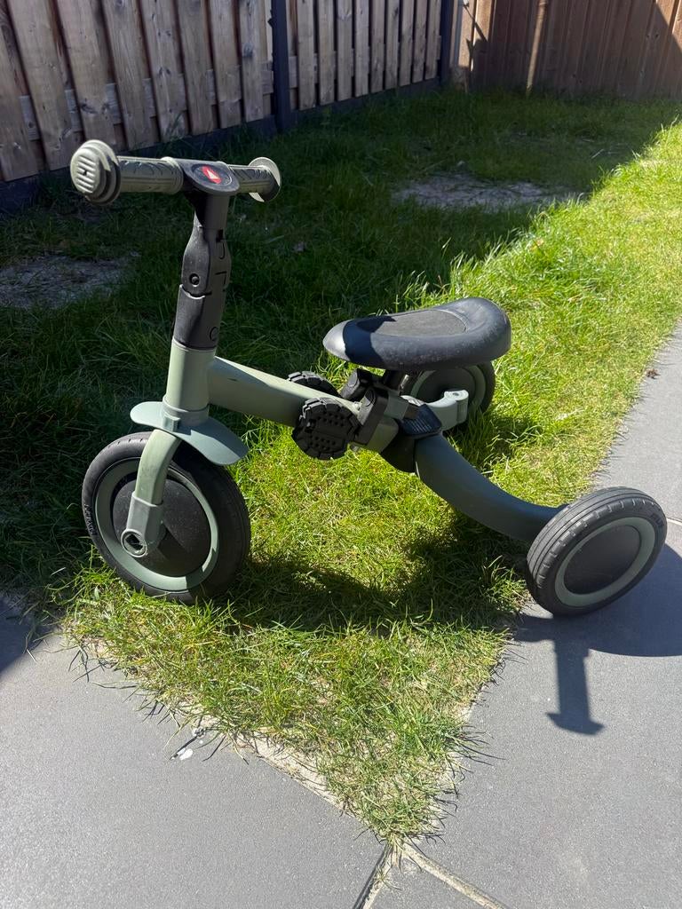 Topmark 4-in-1 Kaya Driewieler - Groen, Ophalen, Gebruikt, Verstelbare zitting